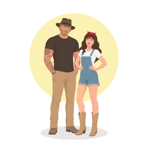 Character illustrations