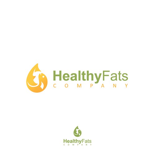 Fish logo for Healthy Fats