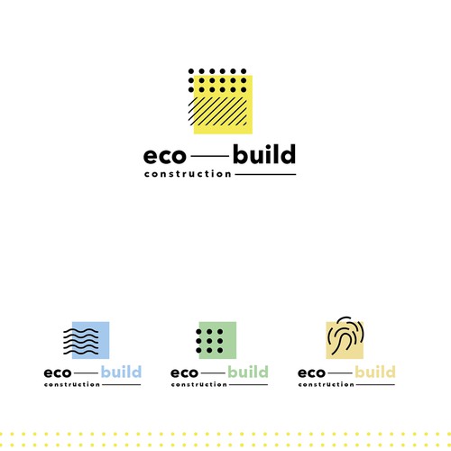 Logo for eco building company