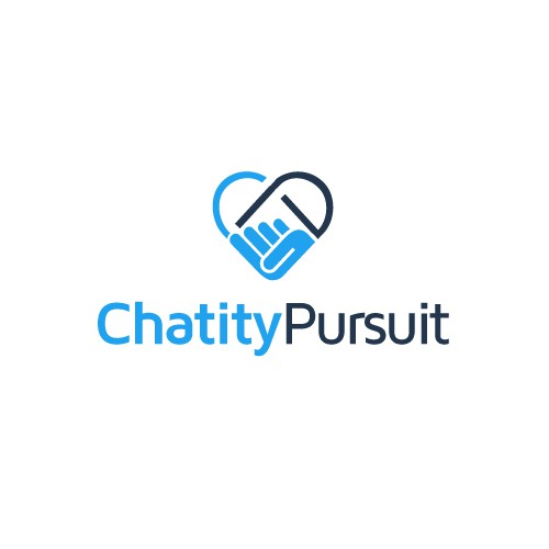 Inspiring logo for website that connects people with charities they love