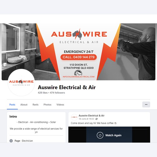 Professional Facebook Brand Cover