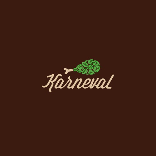 smart logo concept for Karneval