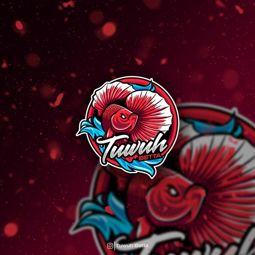 Fish logo mascot