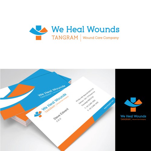 Help Tangram Wound Care Company with a new logo