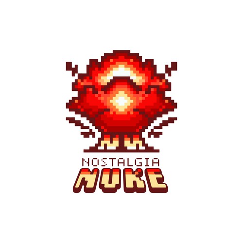 Powerful Logo Design for Nostalgia Nuke