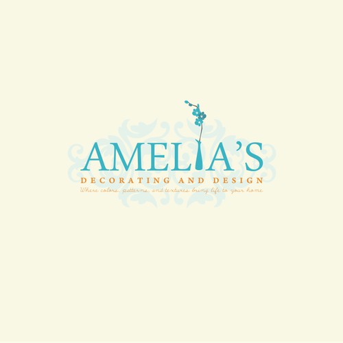 Amelia's Decorating and Design needs a new logo and website