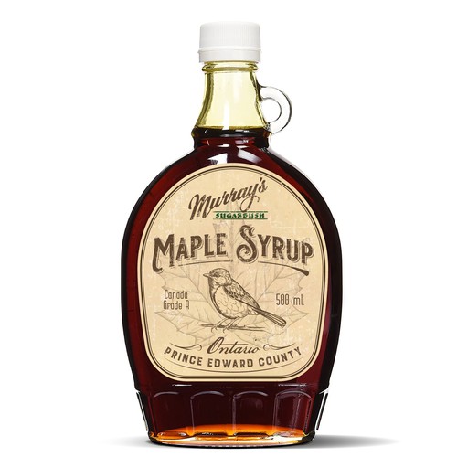 Murrays' Sugarbush Maple Syrup label