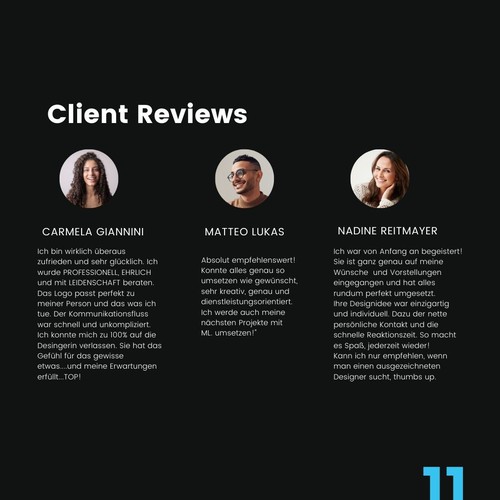 client reviewes