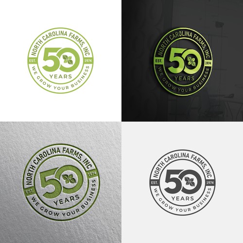 Re-design our logo for our 50th Anniversary