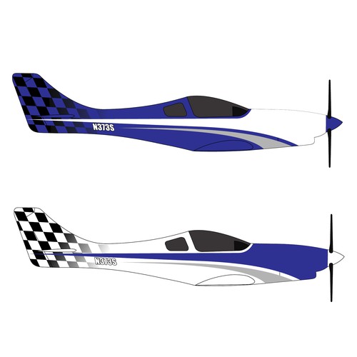 Aircraft paint design