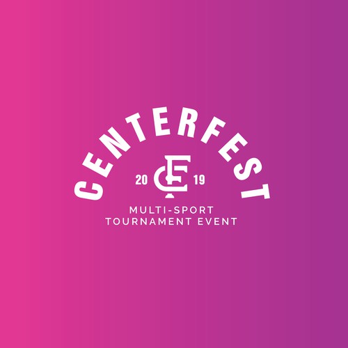 Bold logo concept for Centerfest
