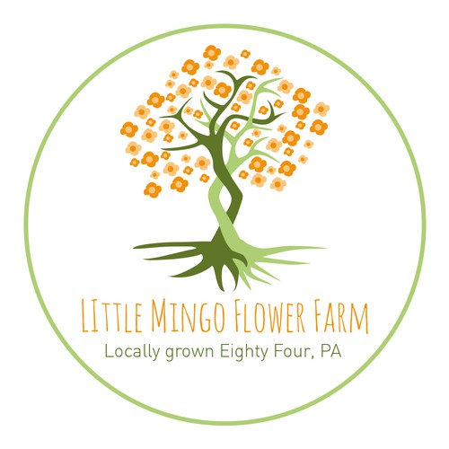 Logo für Little Mingo Flower Farm 