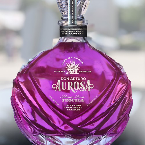 Premium Tequila Label Design