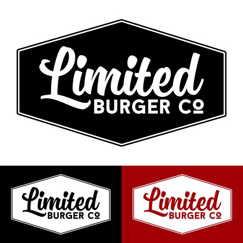 50's inspired design entry for Limited Burger Company