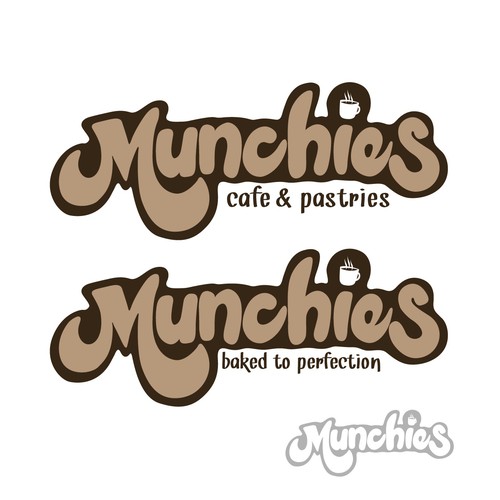 Munchies Cafe & Pastries needs logo design for small kiosk catering to the working class