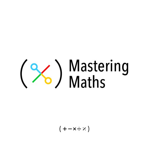 Logo concept of Mastering Maths