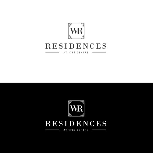 Logo design for a condominium building.