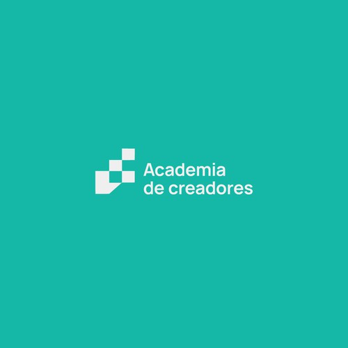 Modern logo design for creative education platform
