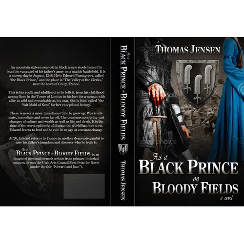 Book Cover for "As a Black Prince on Bloody Fields"