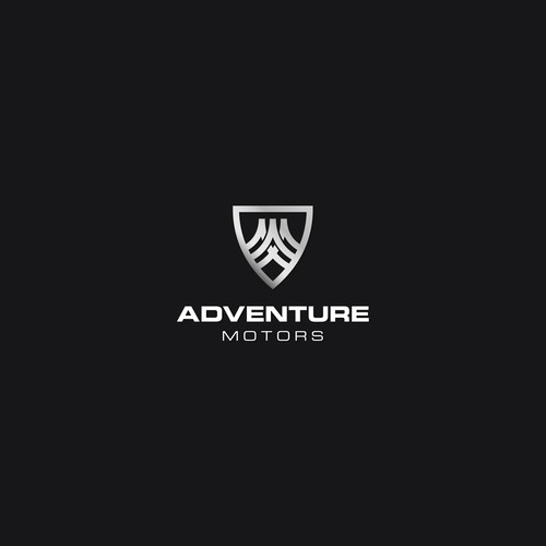 Masculine logo concept for an industrial company