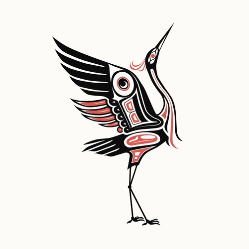 NORTHWEST NATIVE ART BIRD