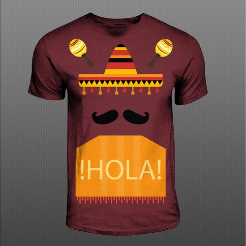 Mariachi concept Design T-shirt