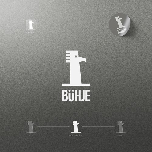 Logo concept for Buhje