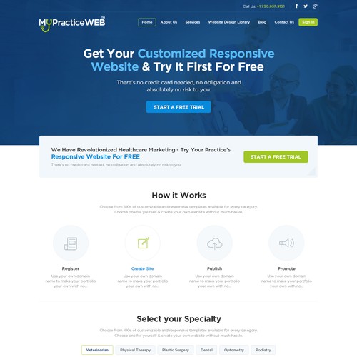 Website Design for Doctors