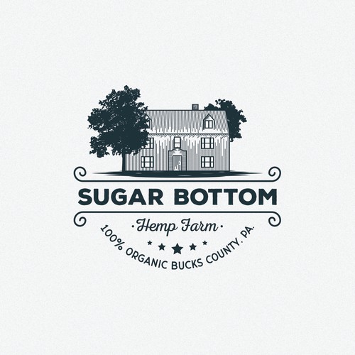 Sugar Bottom Vintage farm logo