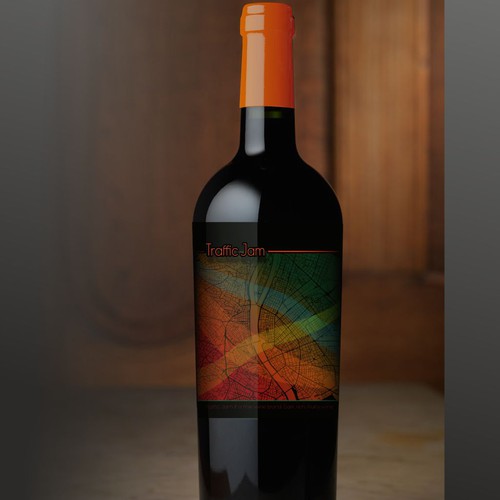 Design a Premium and Classy Wine Label for The Traffic Jam WC