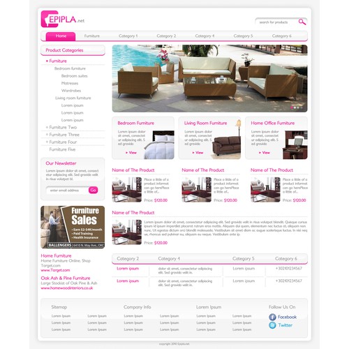 Furniture Website 