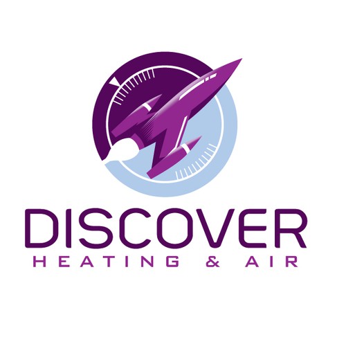 Discover Heating and Air needs a new logo