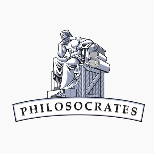 a logo to brand philosophy book business!