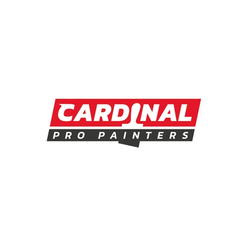 Logo concept for CARDINAL PRO PAINTERS