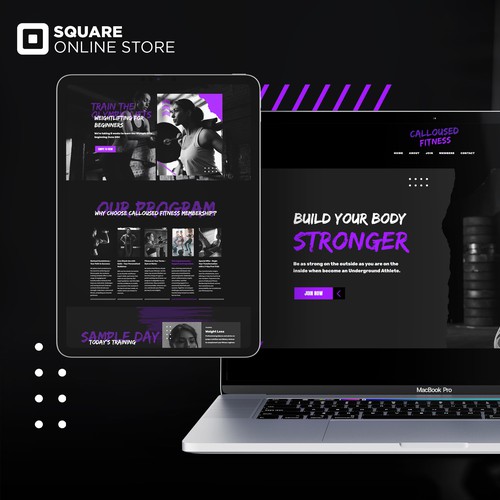 Fitness for Square Online Membership