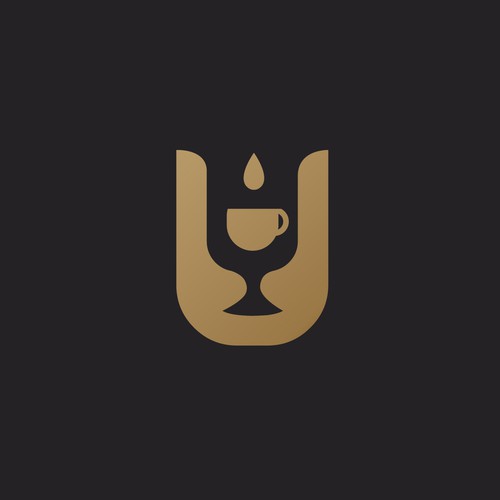 Underground cafe bar logo