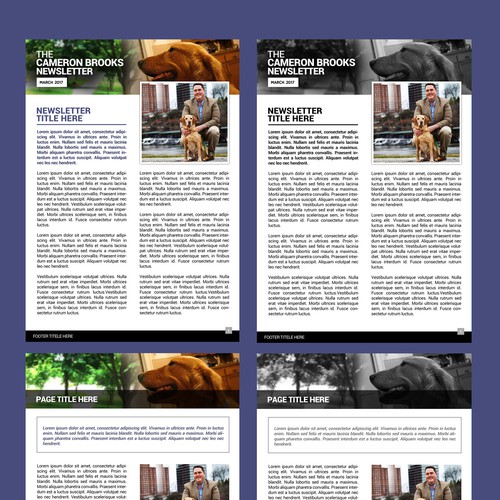 News Letter Design