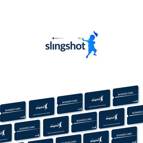 Logo concept for slingshot