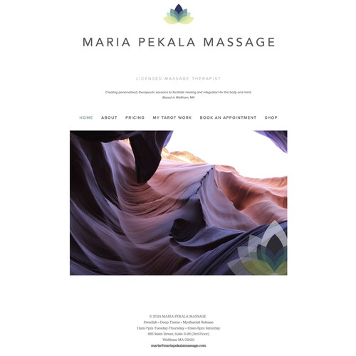 Optimisation of Maria Pekala Massage