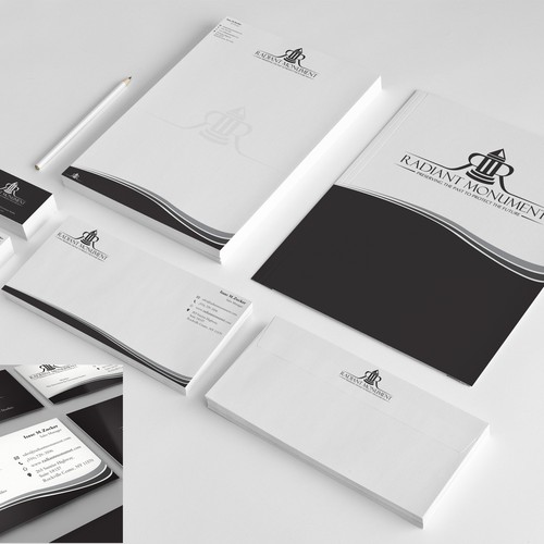 Radiant Monument Renewal & Restoration Services, Inc. needs a new stationery