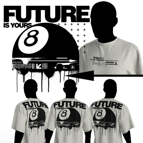 T-shirt design - Future is yours