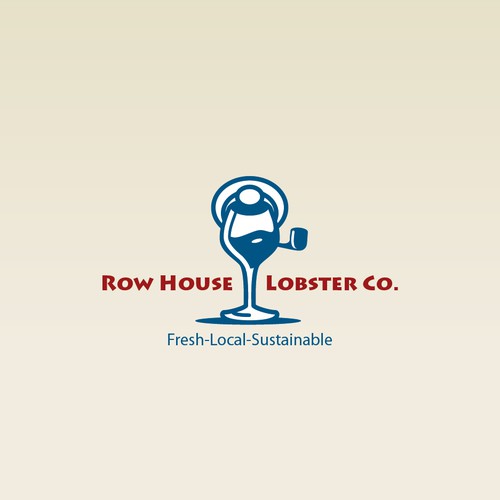 A winning logo for a new lobster-wine bar