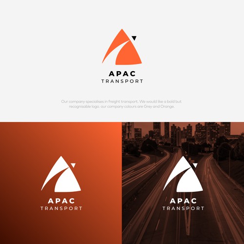 APAC Transport Logo Concept