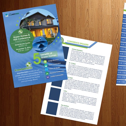 Green Homes Conference Brochure