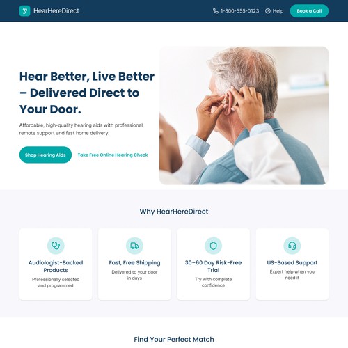 Web page design for medical & pharmaceutical