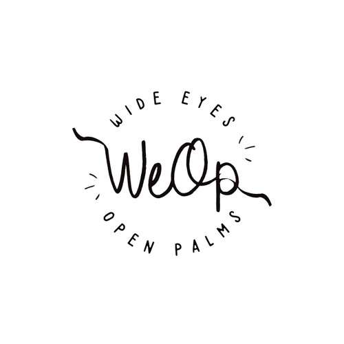 Logo for an organic, green coffee & tea shop