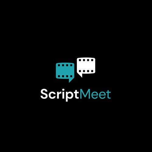 ScriptMeet logo design