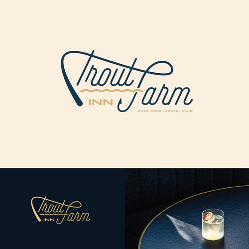 The Trout Farm Inn Logo Design