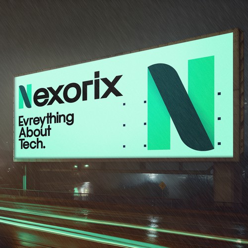 Nexorix logo design
