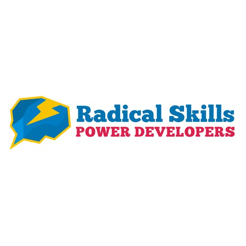Logo for innovative online developer training startup